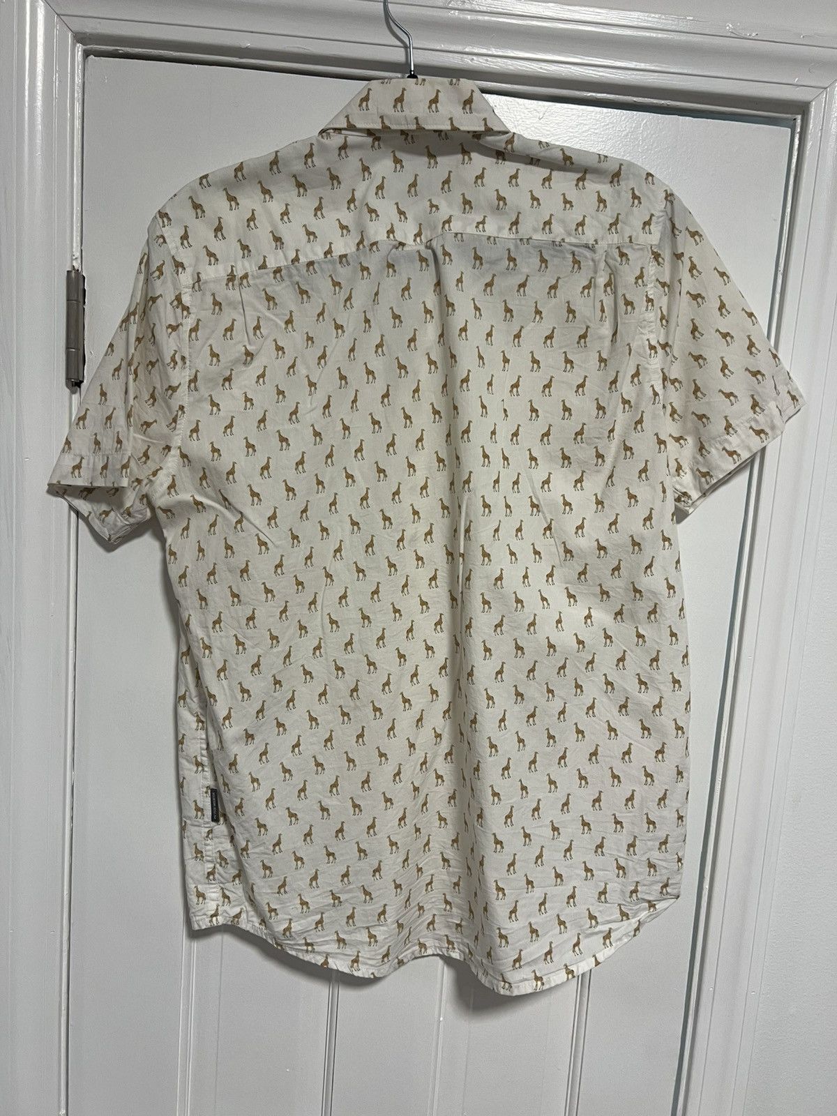 Peter Werth Giraffe print short sleeve shirt Size US M / EU 48-50 / 2 - 5 Thumbnail