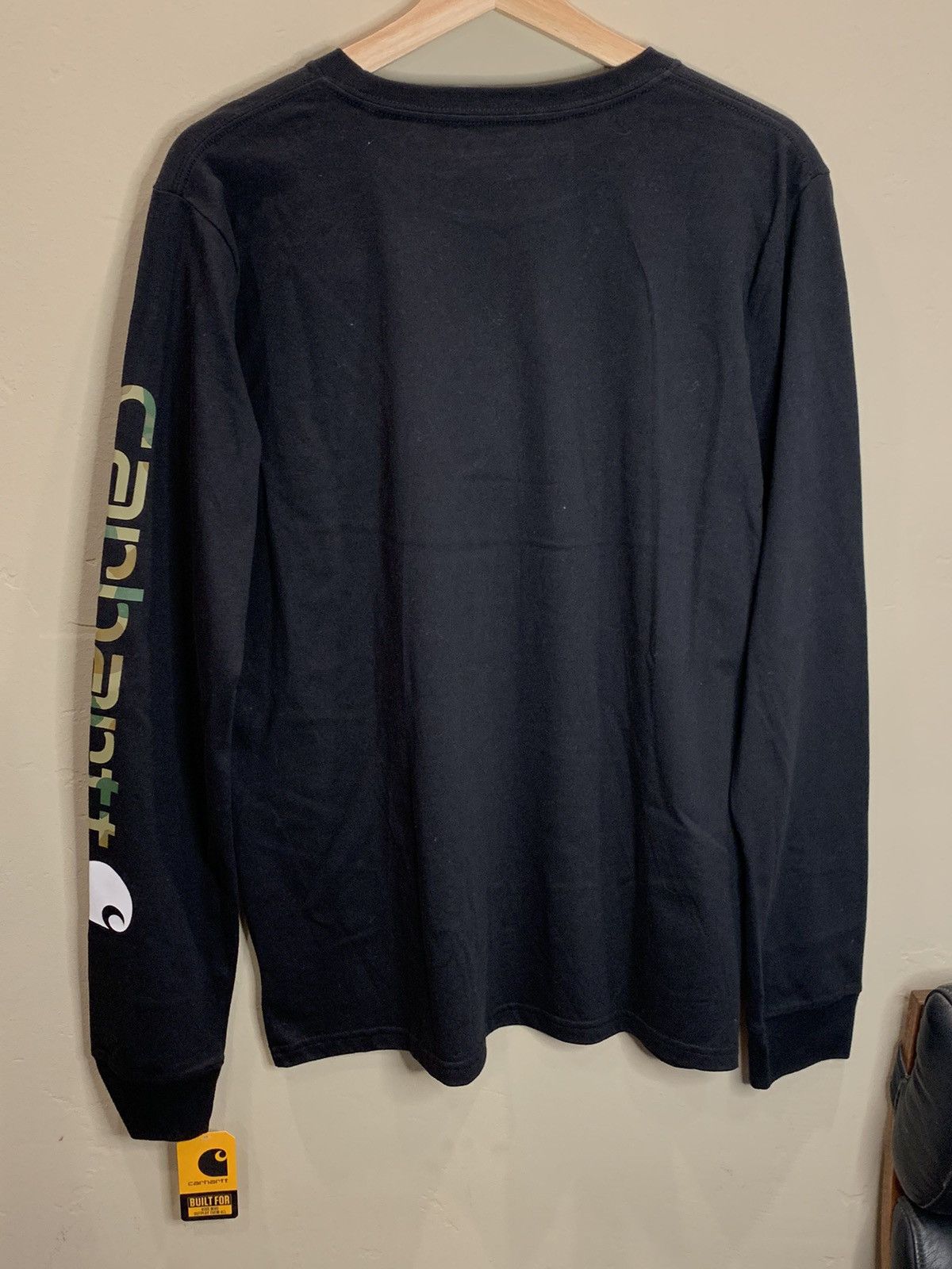 Carhartt × Designer *RARE* New Carhartt Camo Box Logo Long Sleeve Shirt Size US S / EU 44-46 / 1 - 3 Thumbnail