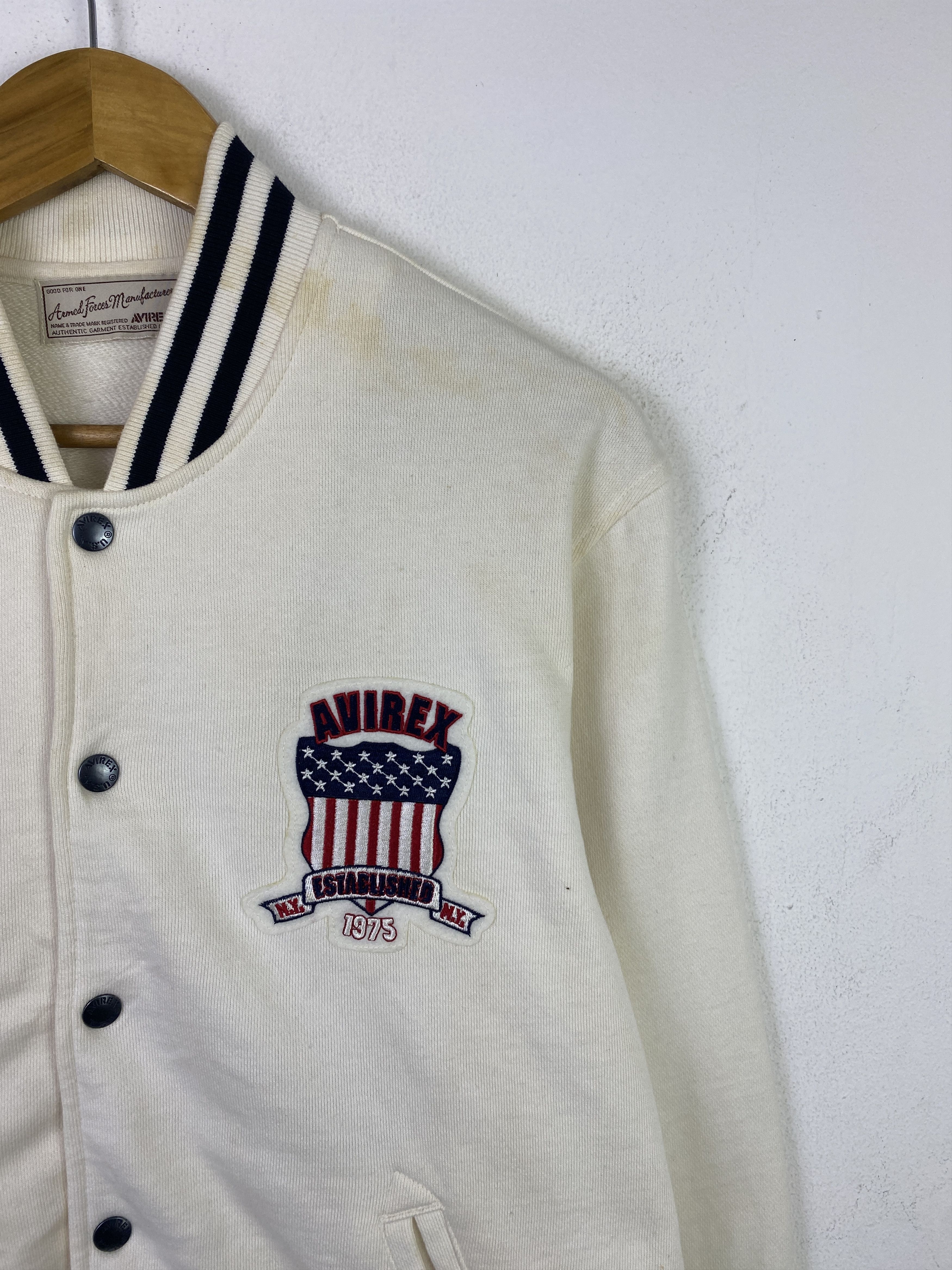 Avirex Vintage Avirex Embroidered Wording Button Up Jacket SH0391 Size US L / EU 52-54 / 3 - 8 Thumbnail
