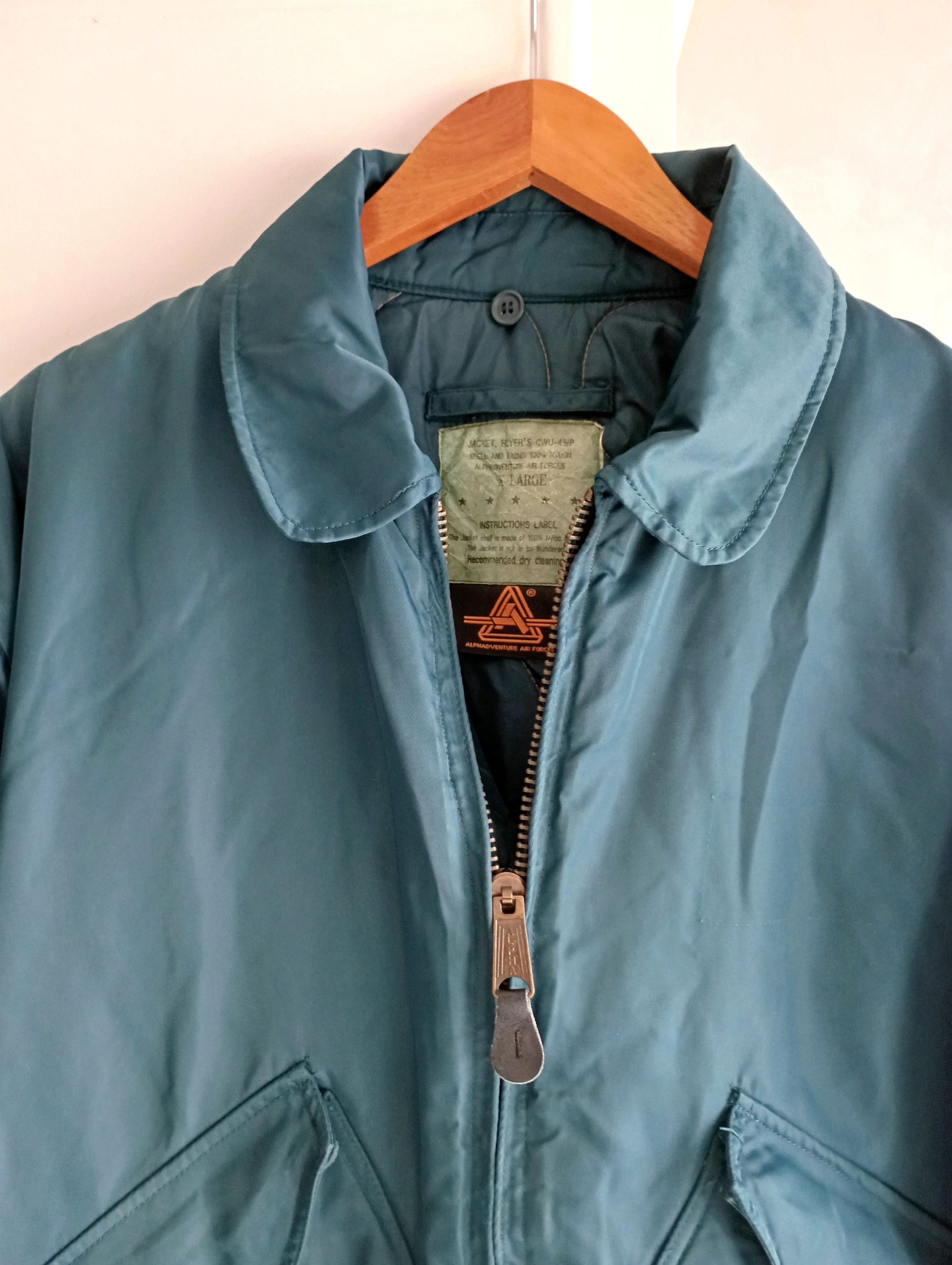 Vintage Vintage 90’s US Army Air Force CWU 45/P Flyers Jacket Size US XL / EU 56 / 4 - 6 Thumbnail