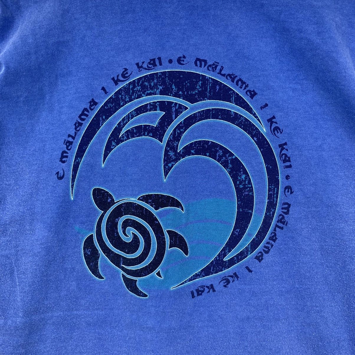 Other Vintage CRAZY SHIRTS HAWAII Malama I Ke Kai Tee Shirt Size M / US 6-8 / IT 42-44 - 5 Thumbnail