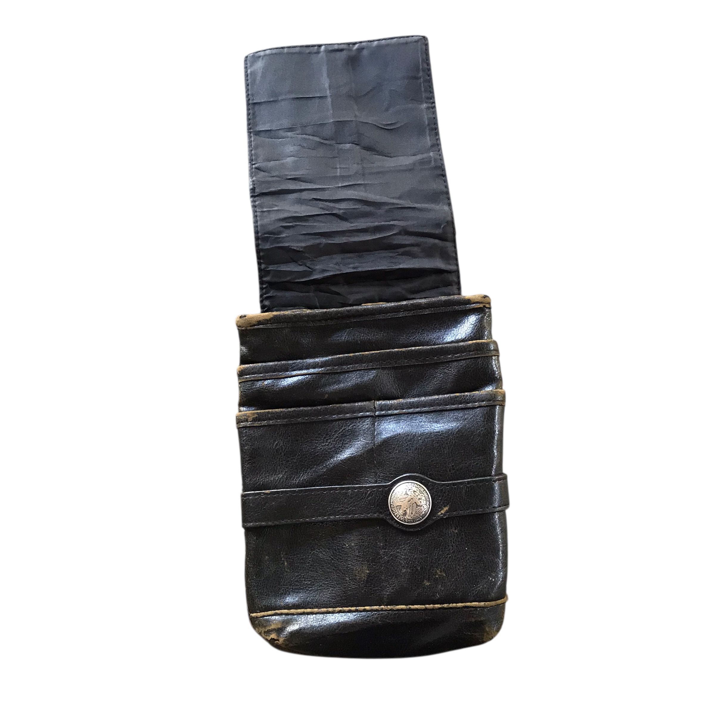 Genuine Leather Rare Indian GOA United State of America Genuine leather bag Size ONE SIZE - 5 Thumbnail