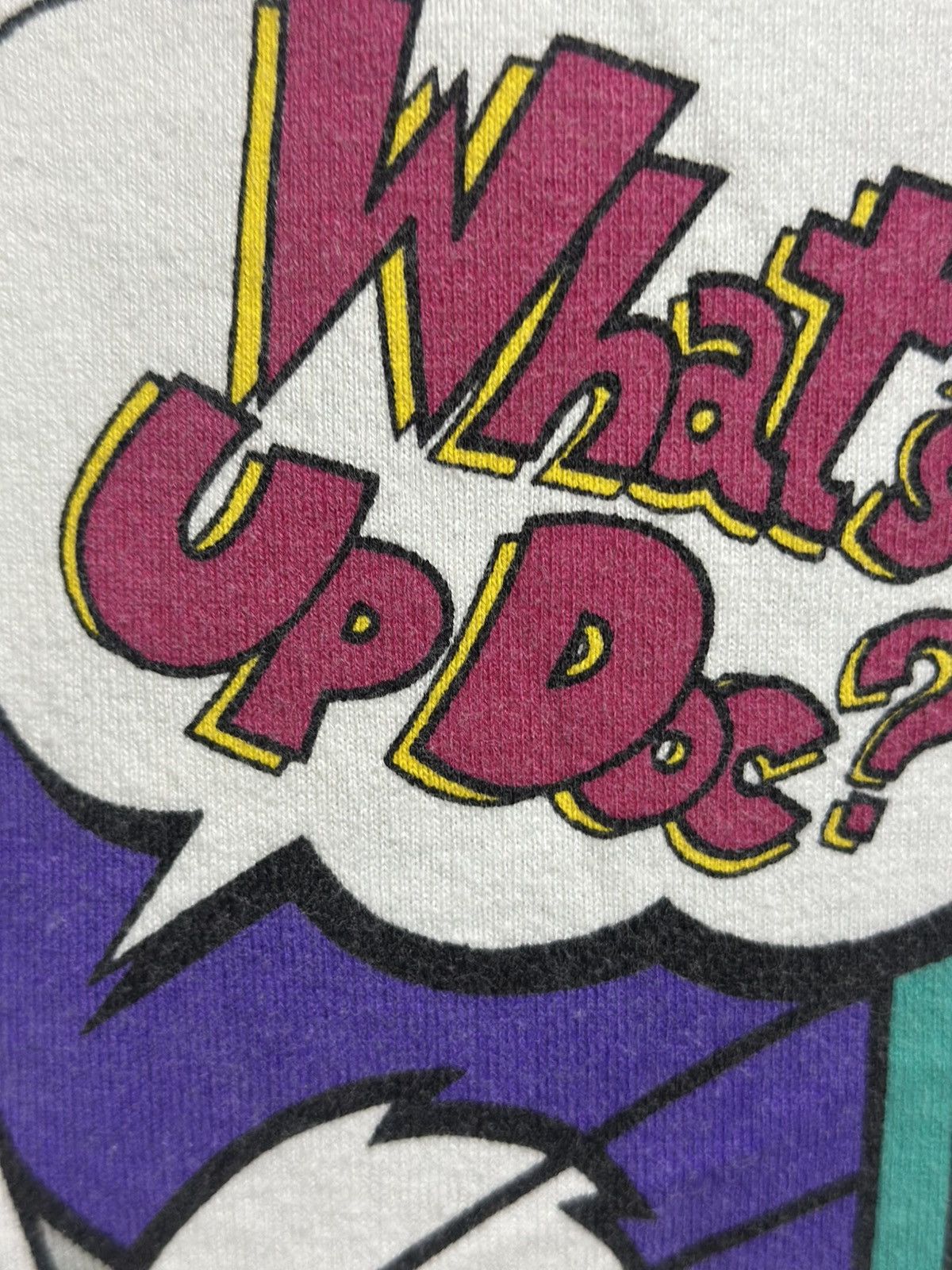 Warner Bros Thrashed Vintage Looney Tunes Tennis Faded Tee Size US L / EU 52-54 / 3 - 7 Thumbnail