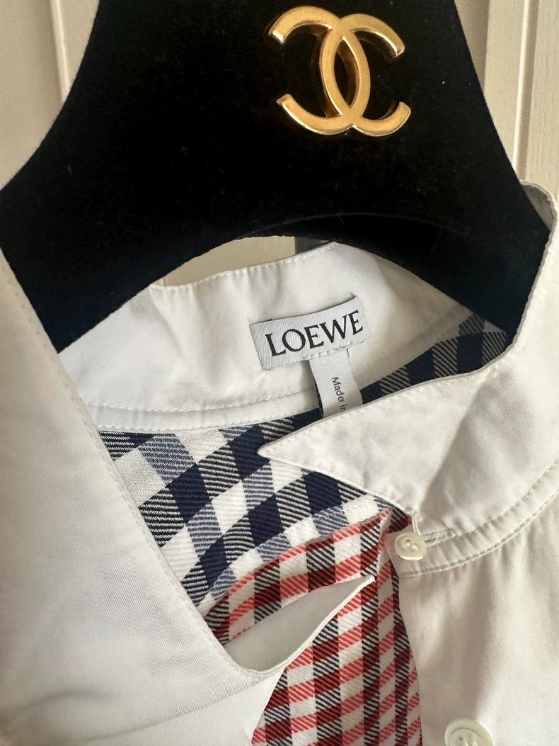 Loewe LOEWE The lady's asymmetrical shirt Size S / US 4 / IT 40 - 4 Thumbnail