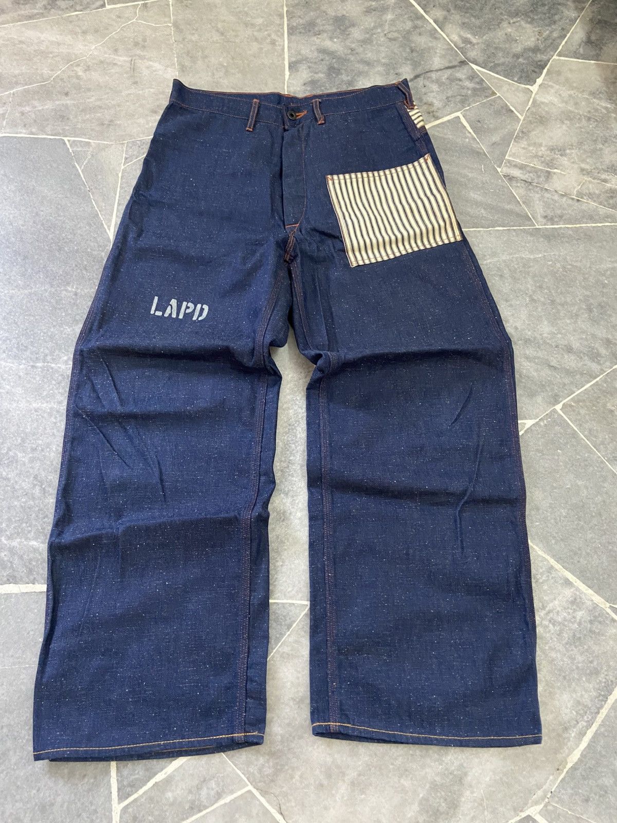Cushman Vintage Cushman Lot 22694 Workwear denim Pant Union Made Size US 30 / EU 46 - 1 Thumbnail