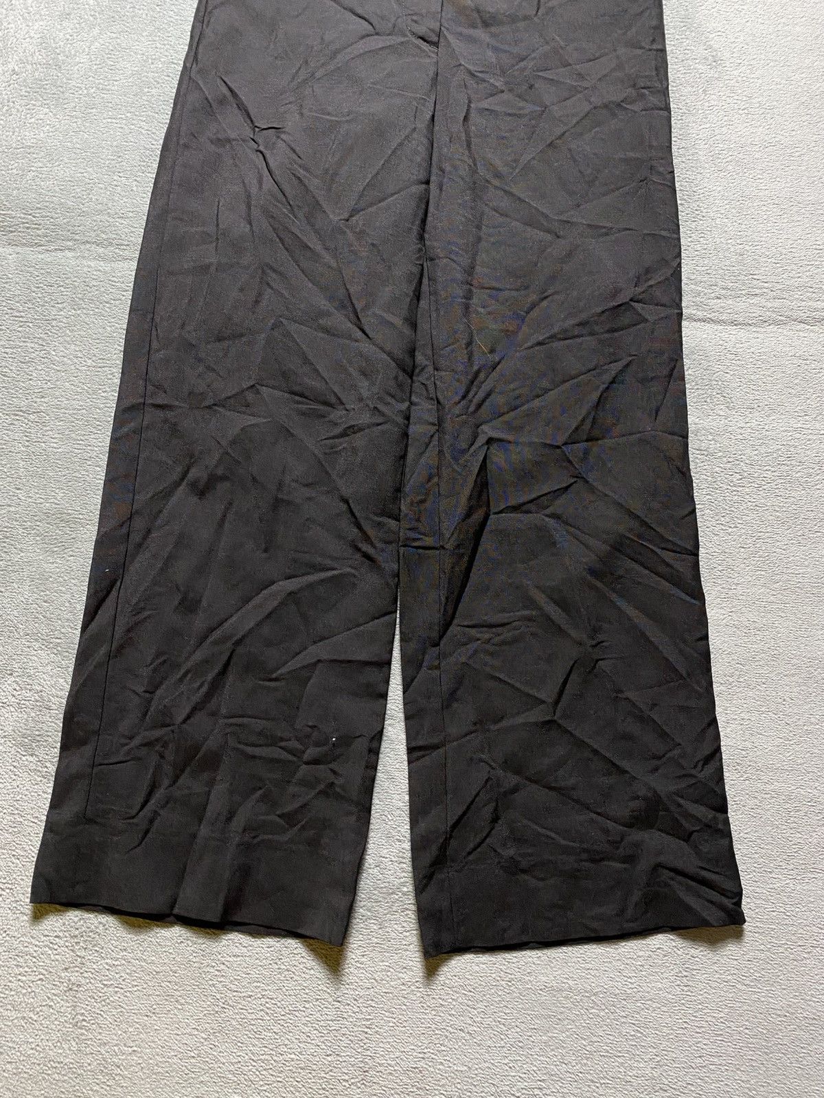 Prada × Raf Simons PRADA / RAF SIMONS 2022 WIDE SLACKS Size 25" / US 0 / IT 36 - 2 Thumbnail