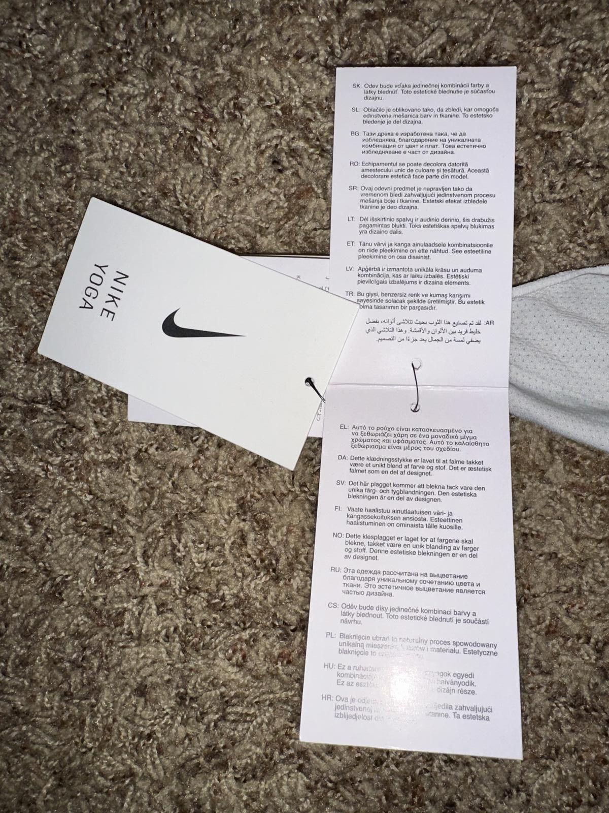 Nike Nike Women’s Yoga Luxe Garment Pin Dot Mesh Tank Top Size M / US 6-8 / IT 42-44 - 8 Thumbnail