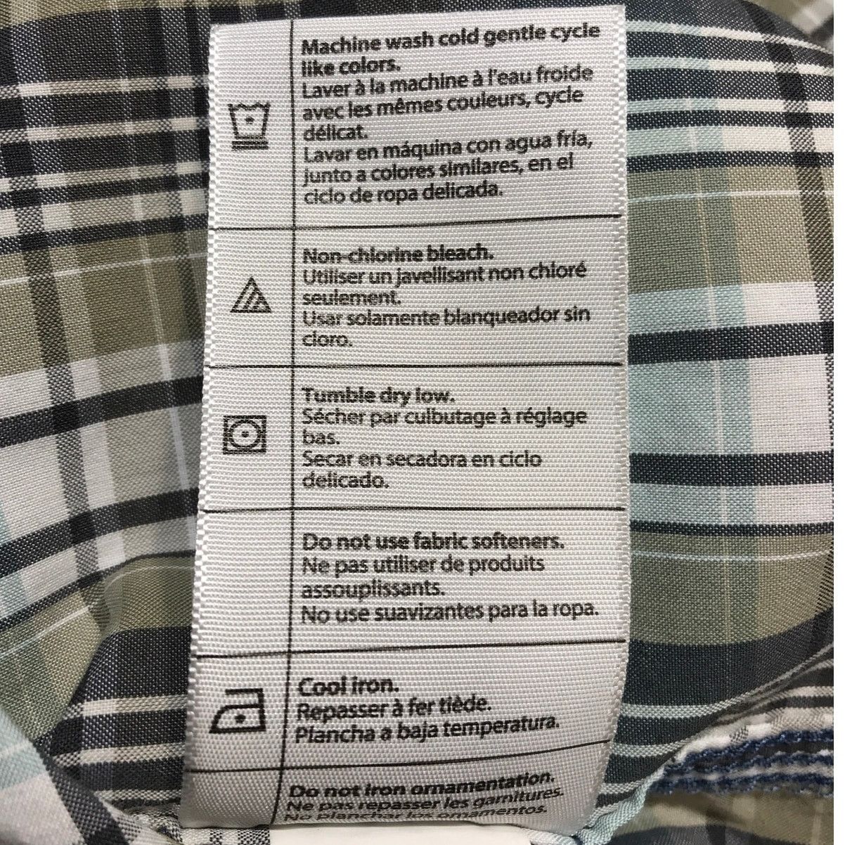 Carhartt Carhartt Force Gray White Plaid Fast Dry Shirt Men L Size US L / EU 52-54 / 3 - 6 Thumbnail