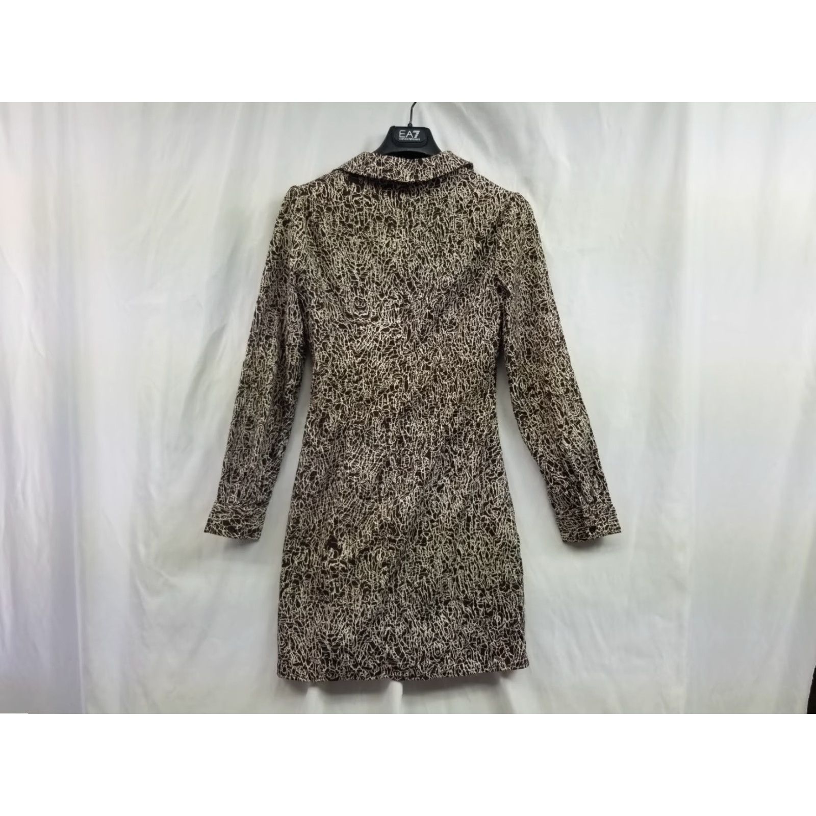 Vintage ASTR Womens Brown Snakeskin Print Long Sleeve Shift Dress Size S NWT Size S / US 4 / IT 40 - 5 Thumbnail