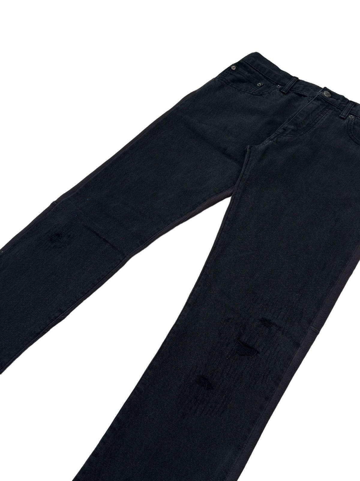 Jun Takahashi × Undercover Undercover Hybrid Denim Sweatpants Size US 32 / EU 48 - 5 Thumbnail