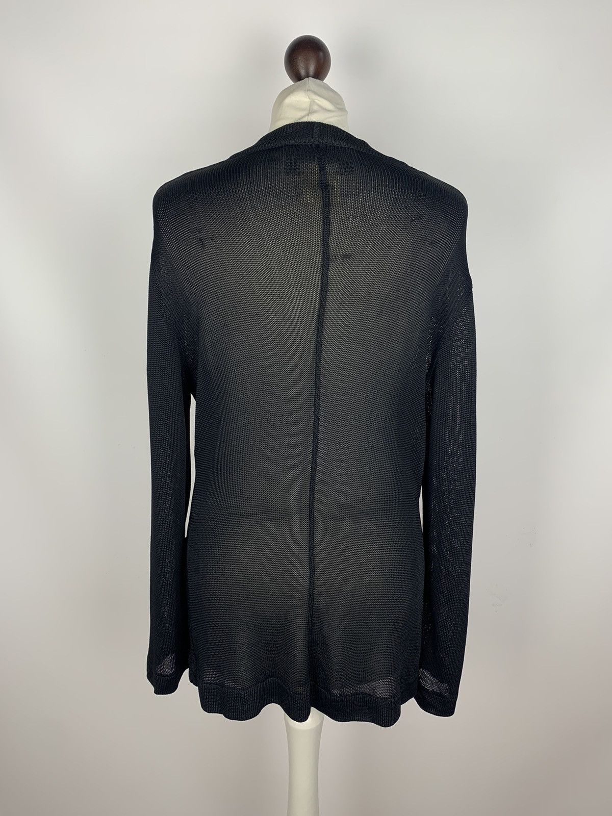 Chanel Chanel Boutique Cardigan Black Viscose Vintage Womens Sz 42 Size M / US 6-8 / IT 42-44 - 5 Thumbnail