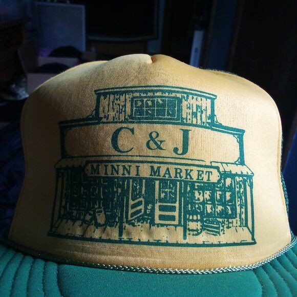 Other Deadstock Vintage C&J Minni Market Rope Snap Trucker Hat Cap Size ONE SIZE - 2 Thumbnail