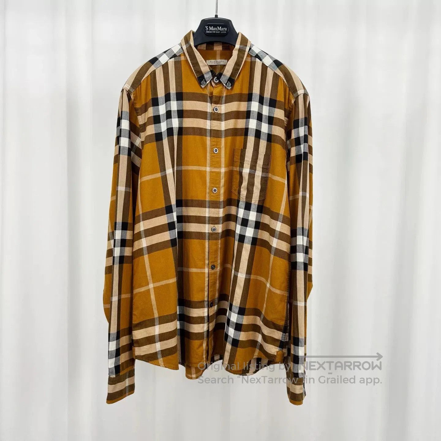 Burberry burberry classic check shirt in brown. Size US XL / EU 56 / 4 - 1 Thumbnail