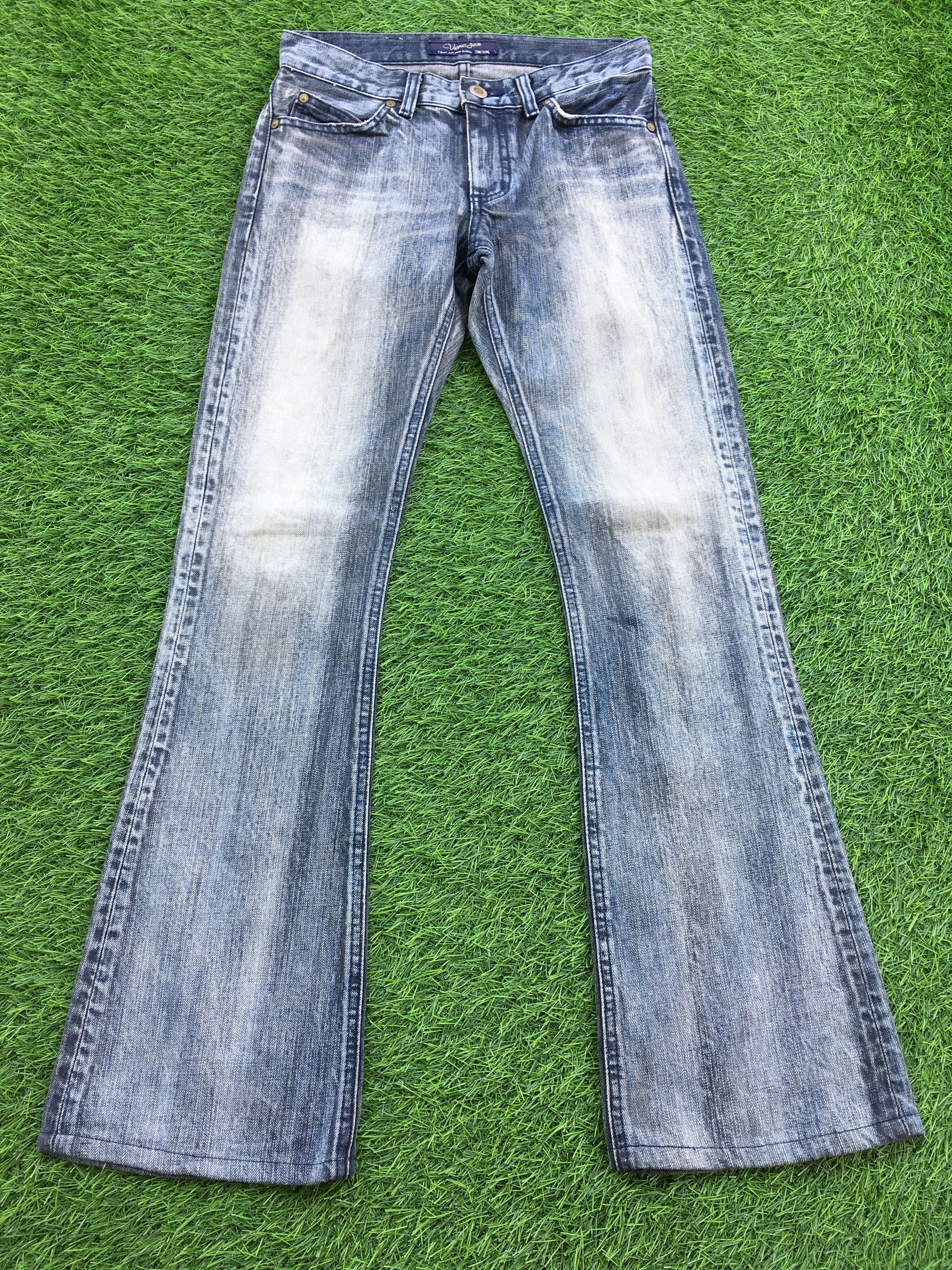 Designer Japanese Low Rise Bootcut Jeans D-1005 Size 26" / US 2 / IT 38 - 1 Thumbnail