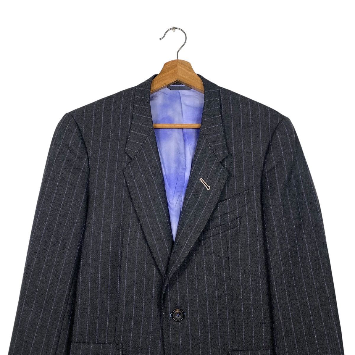 Paul Smith Paul Smith stripes blazer coat Size US L / EU 52-54 / 3 - 2 Thumbnail