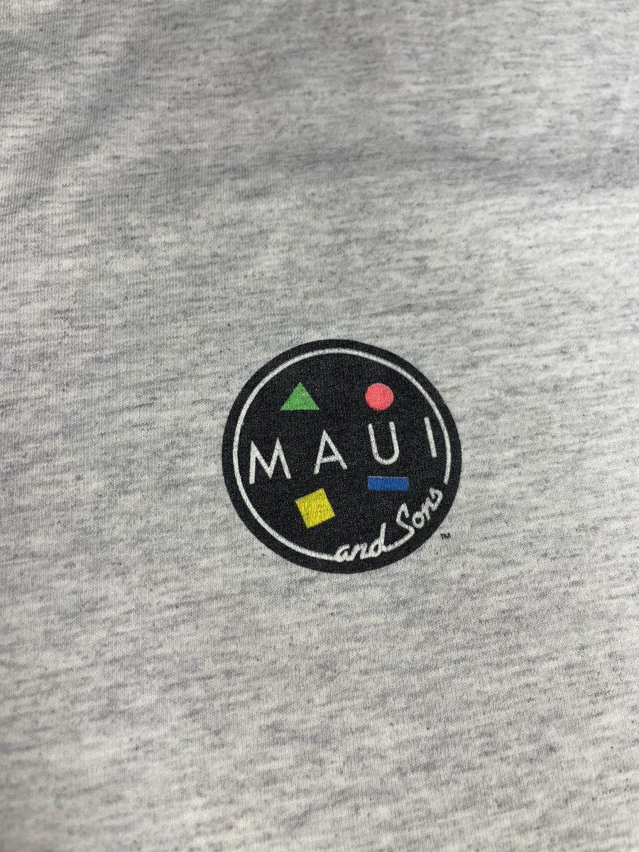 Maui and Sons × Vintage Vintage 90s Maui And Sons Pirate Ship Shark Fantasy Tee Size US XL / EU 56 / 4 - 12 Thumbnail