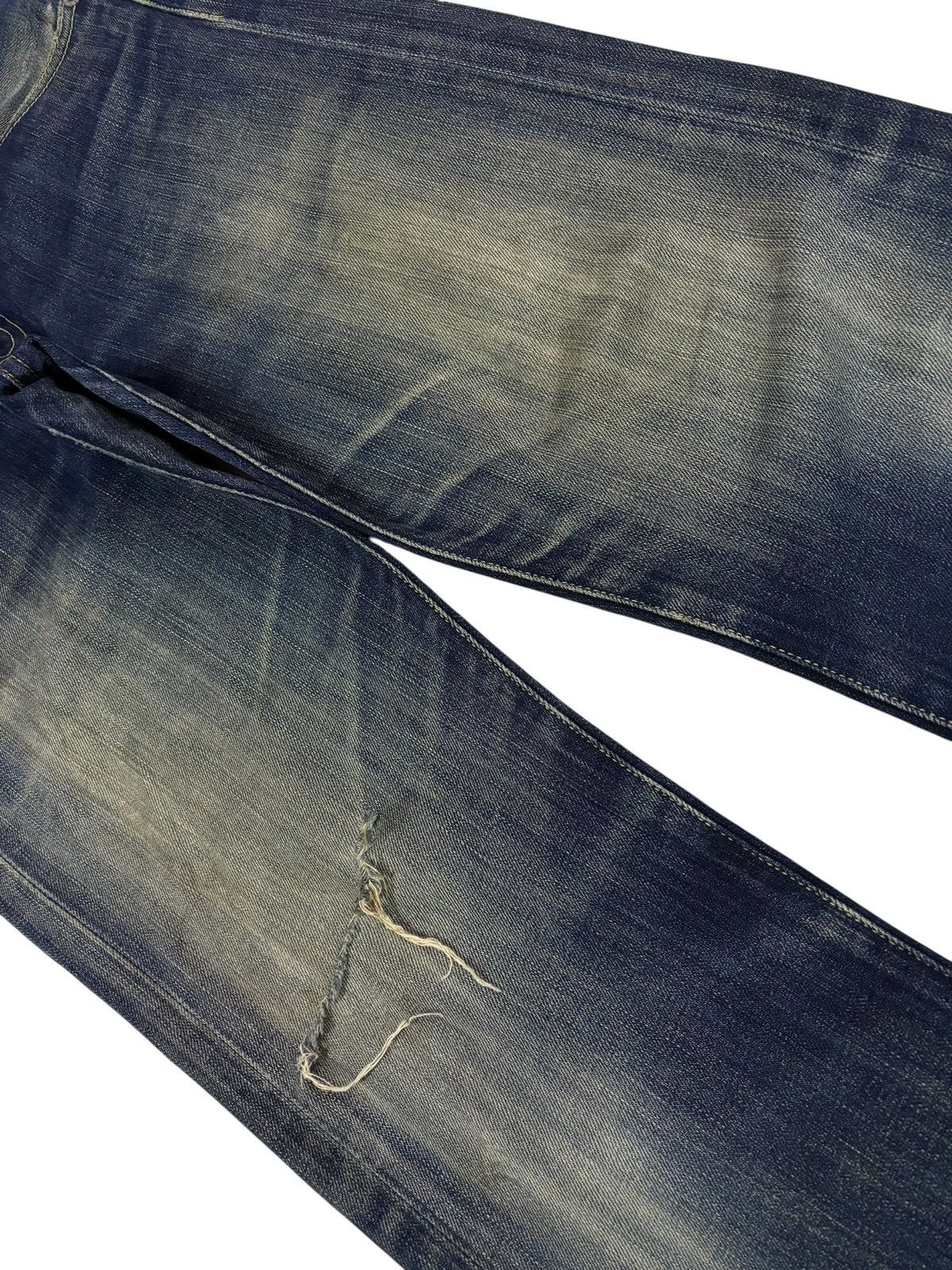 Levi's Vtg 90s Levis Japan 505 Distressed Jeans Size US 31 - 3 Thumbnail