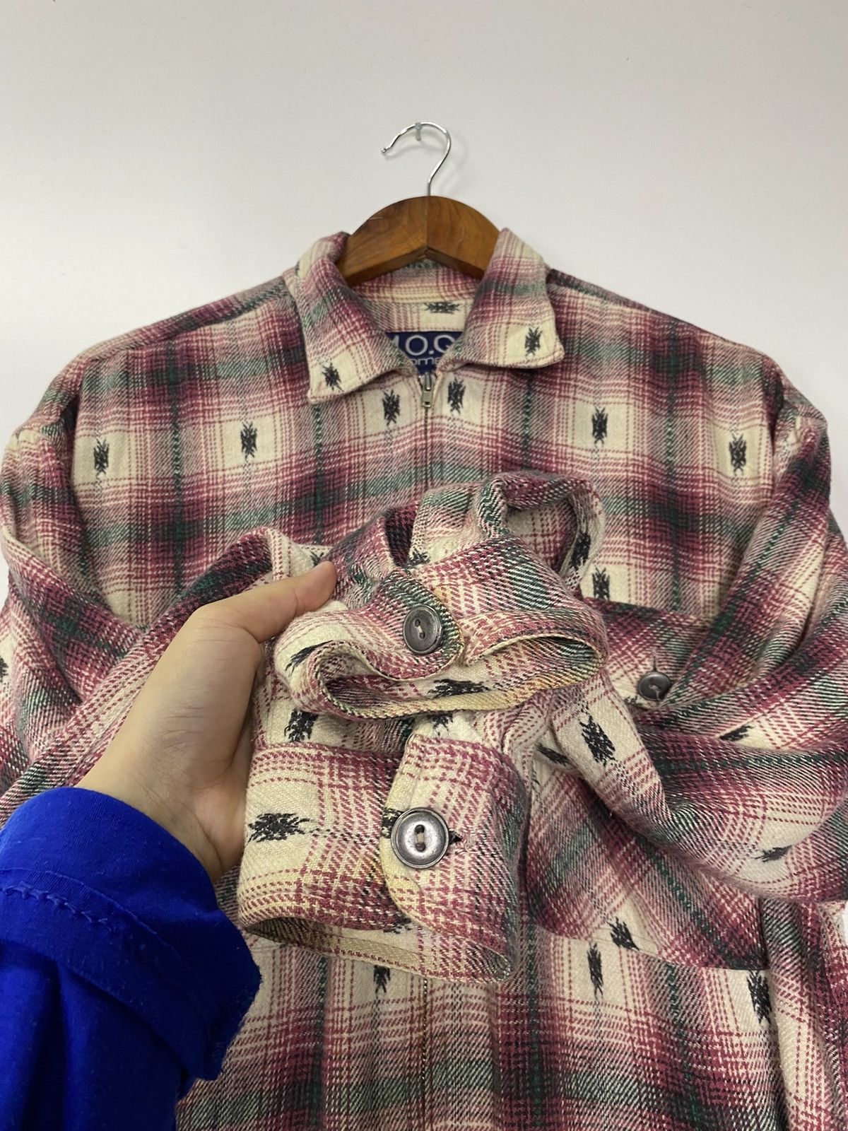 Equipment × Flannel × Vintage Vintage M.O.G Equipment Flannel Size US L / EU 52-54 / 3 - 10 Thumbnail