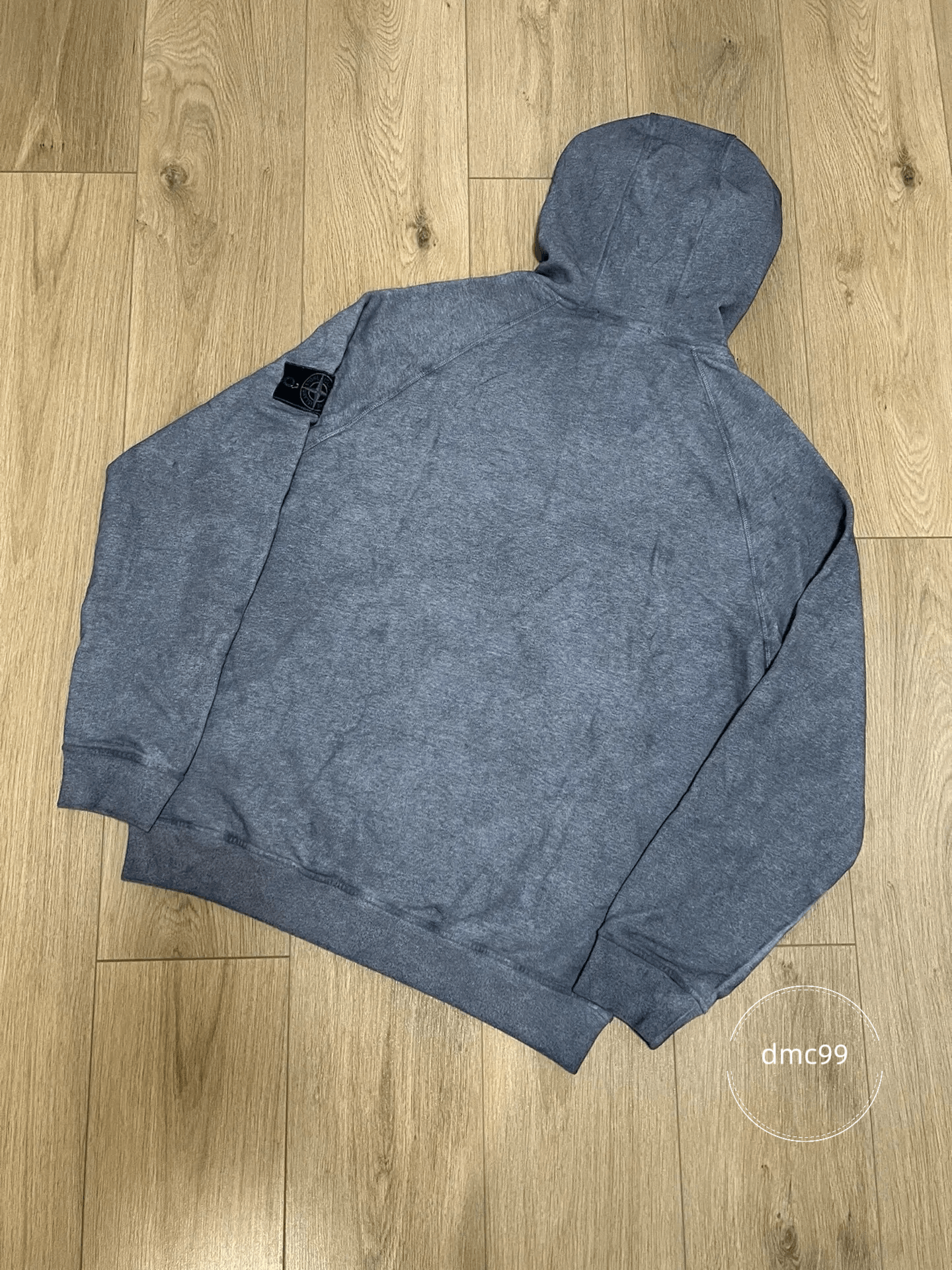 Stone Island tie-dye hooded sweatshirt in gray Size US XL / EU 56 / 4 - 2 Thumbnail