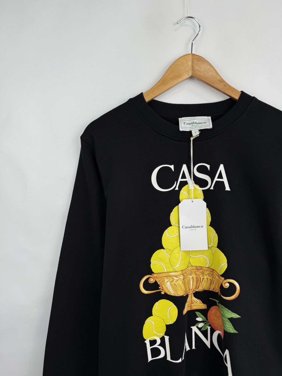 Casablanca ❗️NEW 🇫🇷 Casablanca Tennis Club Tennis Balls Print Sweatshirt Size US L / EU 52-54 / 3 - 7 Thumbnail