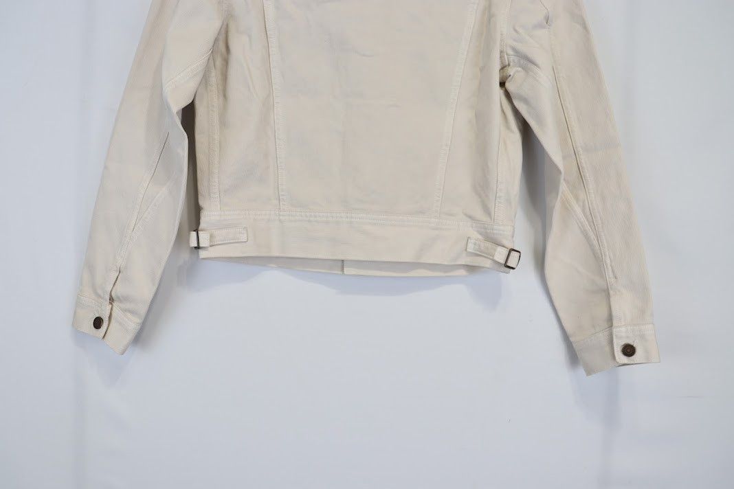 Tom Ford o1rshd1 Denim Jacket in Ivory Size US M / EU 48-50 / 2 - 11 Thumbnail