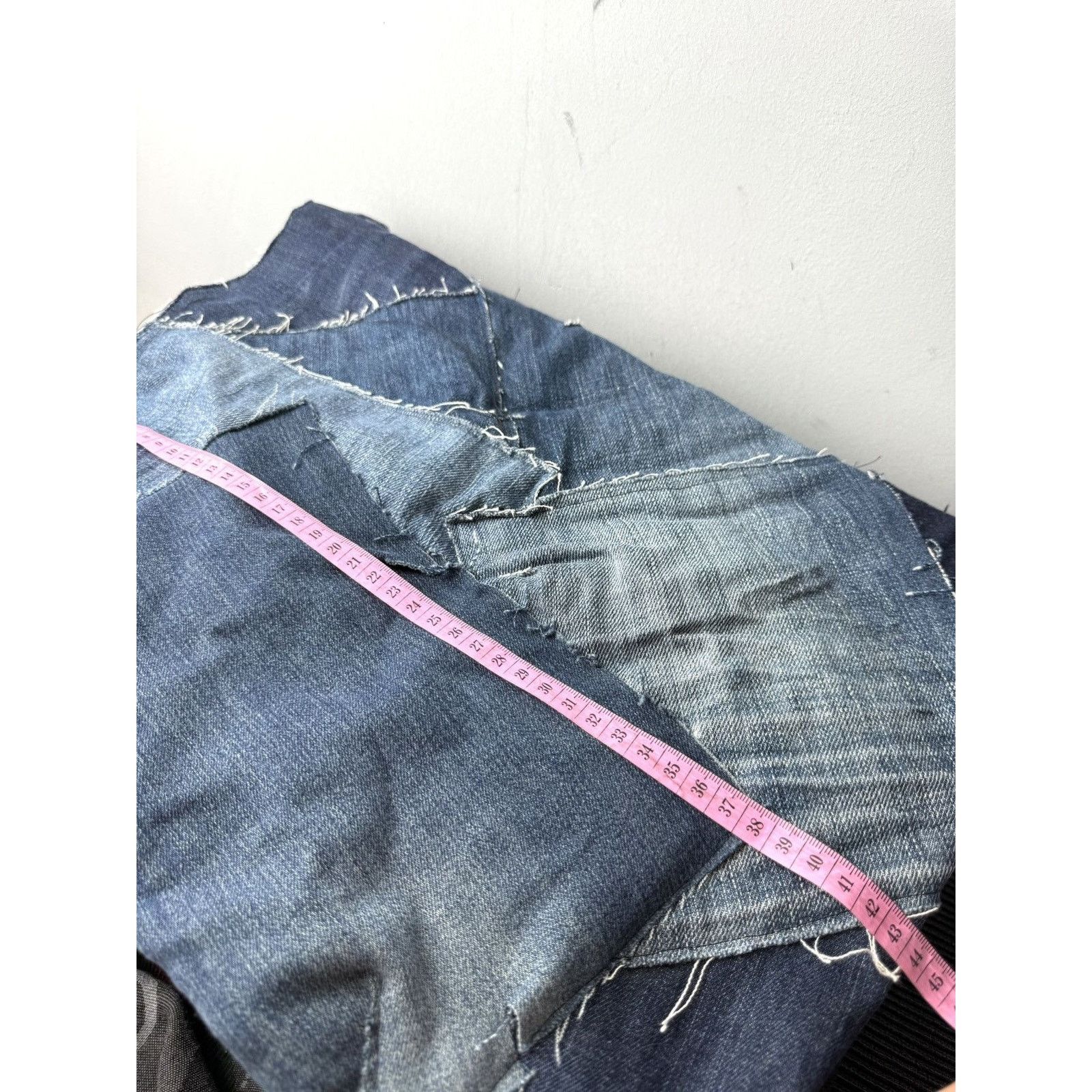 Vintage Rare! Vintage Patchwork Denim Bag Shopper Y2K Levis Diesel Size ONE SIZE - 11 Thumbnail