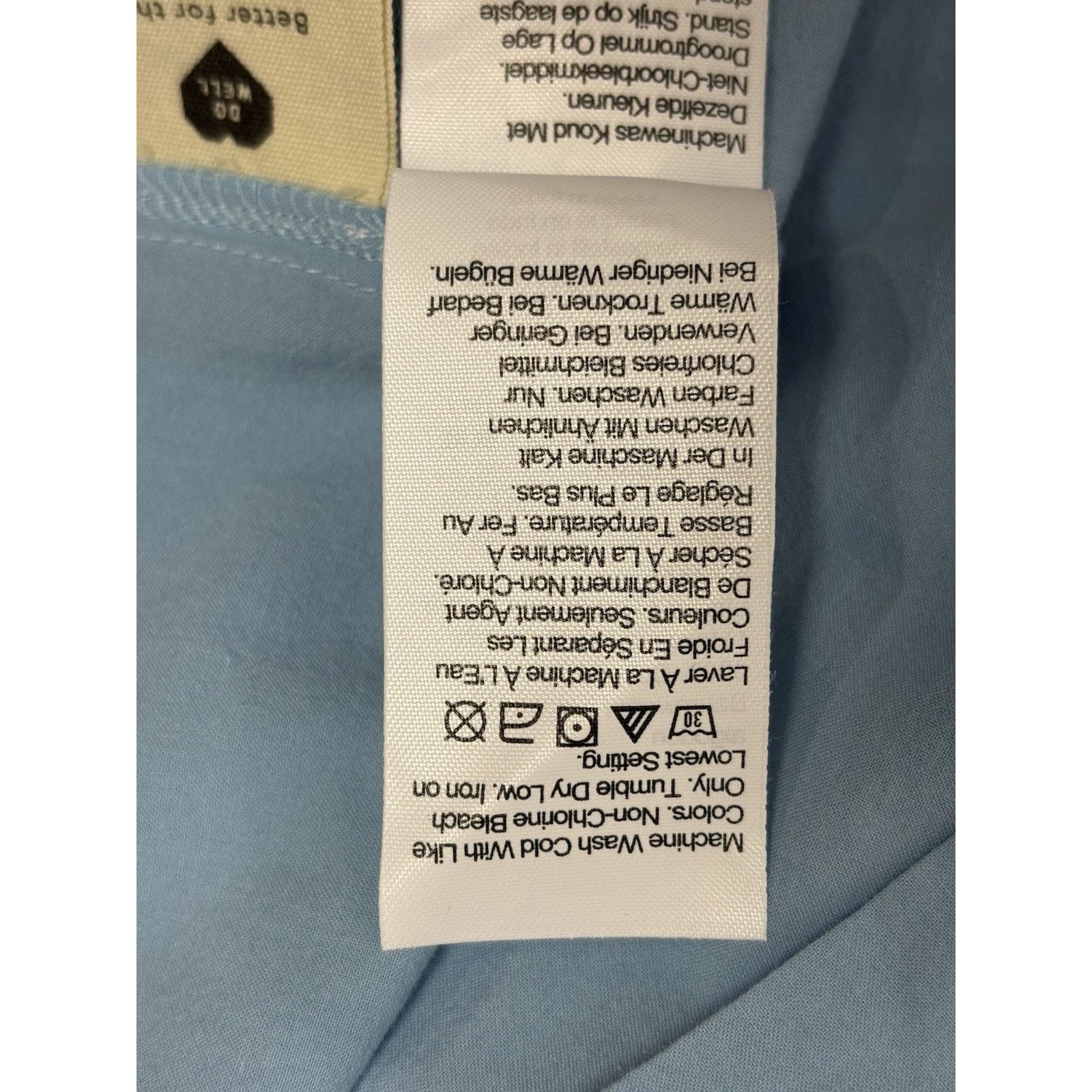 Madewell Madewell Blue Empire Waist Midi Dress Cutout Back Size 4 Size S / US 4 / IT 40 - 8 Thumbnail