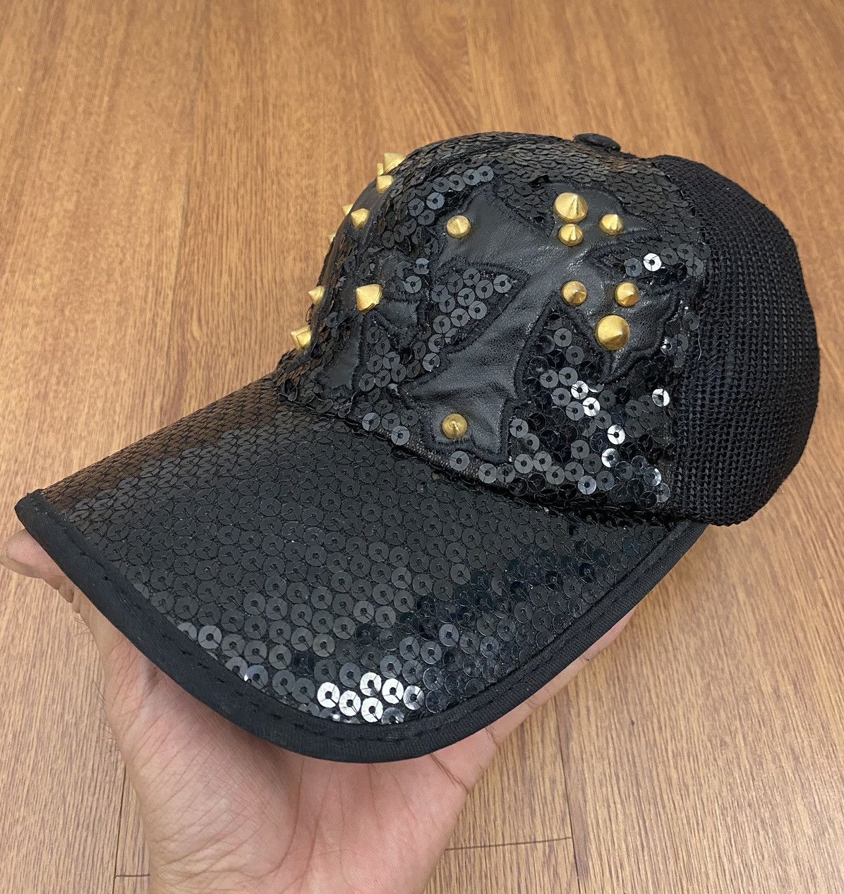 If Six Was Nine × Japanese Brand × Le Grande Bleu (L.G.B.) TNC cross studded chrome hearts trucker Size ONE SIZE - 2 Thumbnail