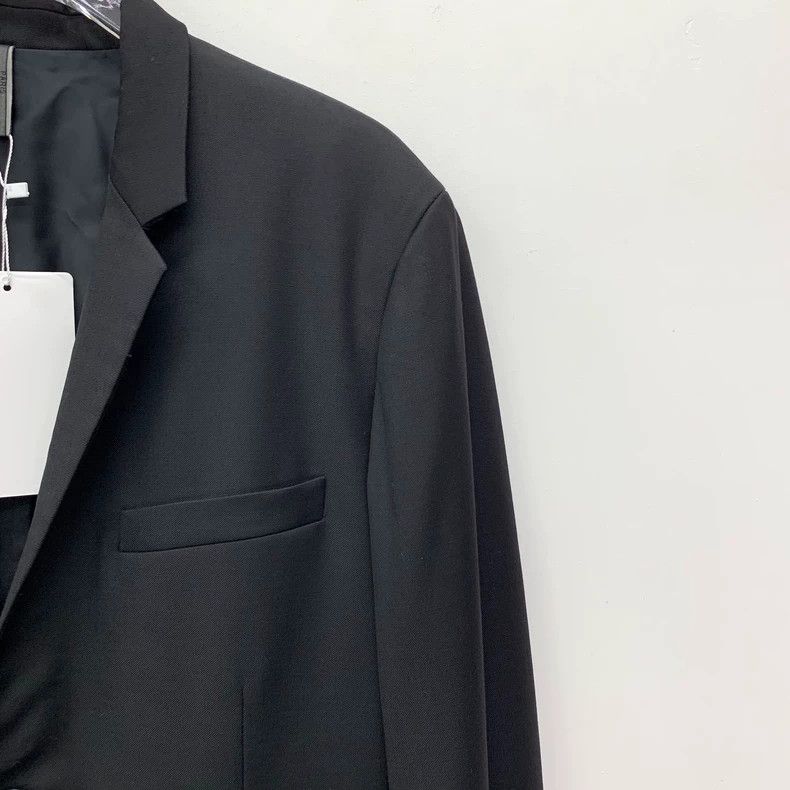 Dior Dior Black wool lapel single-breasted long-sleeved suit Size 48R - 3 Thumbnail