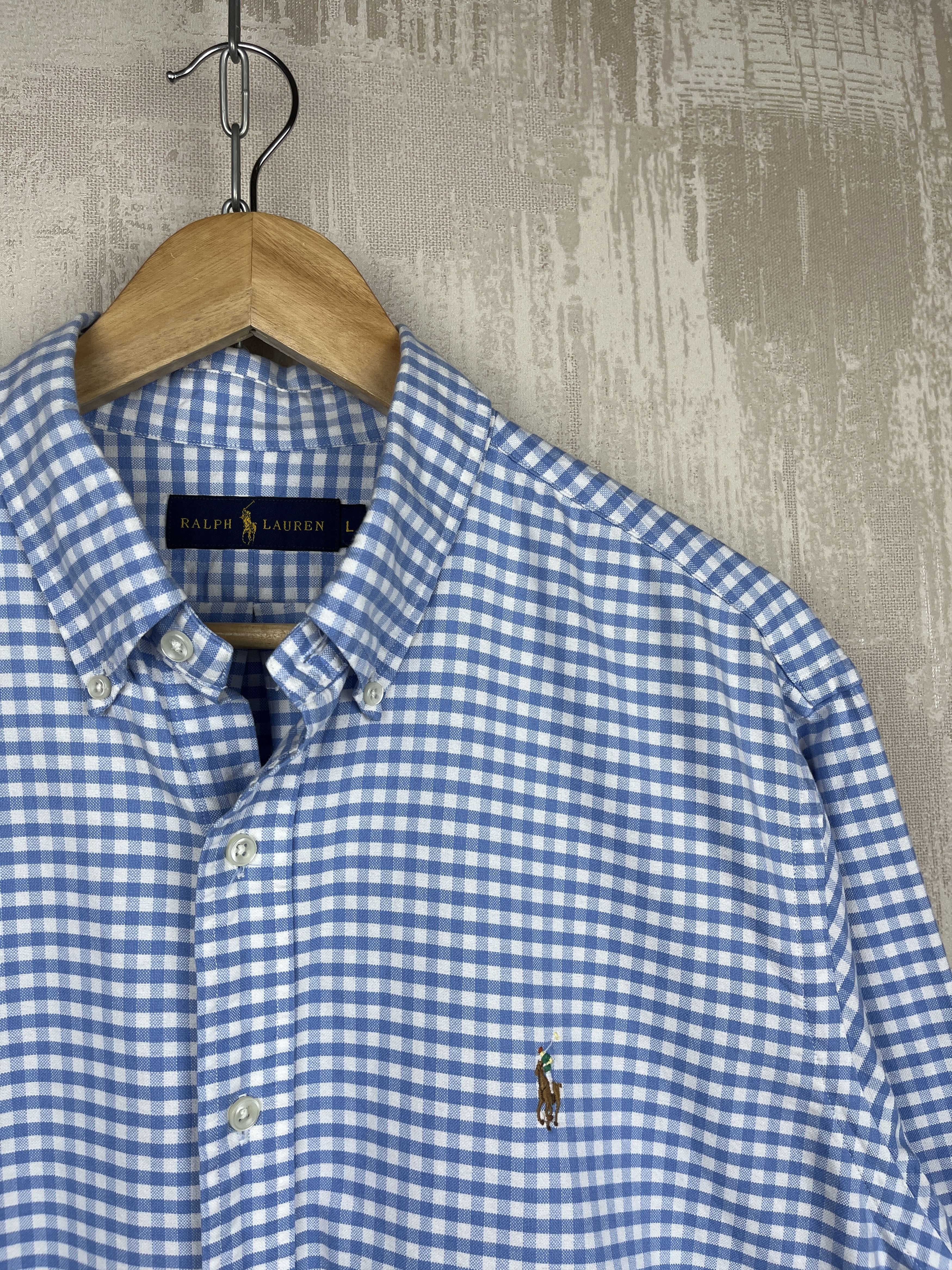 Ralph Lauren Ralph Lauren Check Long Sleeve Shirt Button Down Size US L / EU 52-54 / 3 - 1 Thumbnail