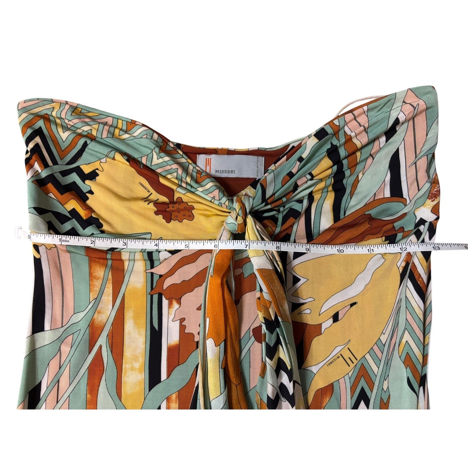 Missoni M Missoni Strapless Halter Maxi Evening Gown Size 6 Size M / US 6-8 / IT 42-44 - 15 Thumbnail