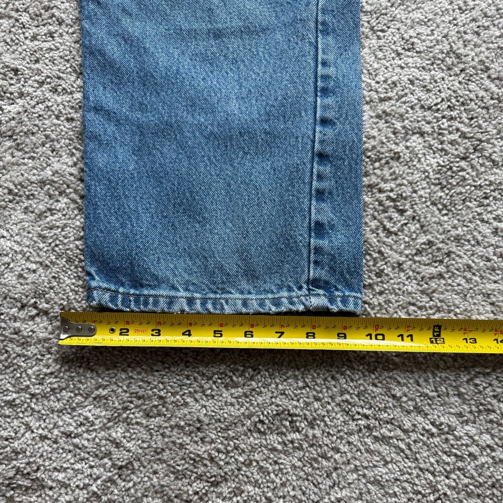 Carhartt Y2K Carhartt B160 DST Blue Jeans Mens 40x32 Relaxed Fit Size US 40 / EU 56 - 8 Thumbnail