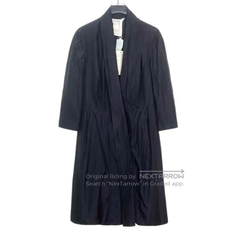 Max Mara MaxMara Navy Cotton Women's Trench Coat . Size S / US 4 / IT 40 - 1 Thumbnail