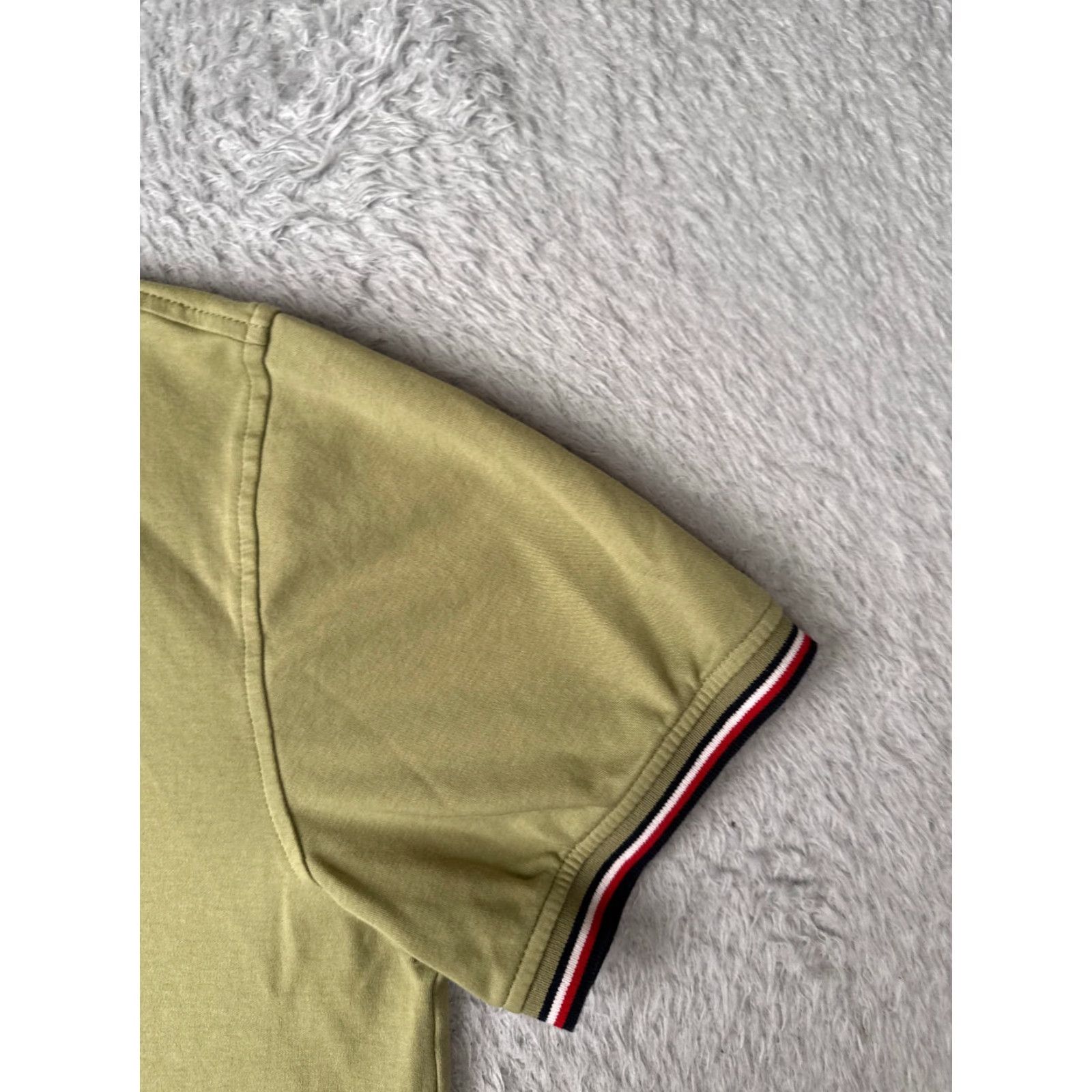 Tommy Hilfiger VINTAGE Tommy Hilfiger Polo Shirt Men XL Green 100% Cotton Short Sleeve Slim Fit Logo Embroidered 3-Button Polo Men’s Shirt Size US XL / EU 56 / 4 - 2 Thumbnail