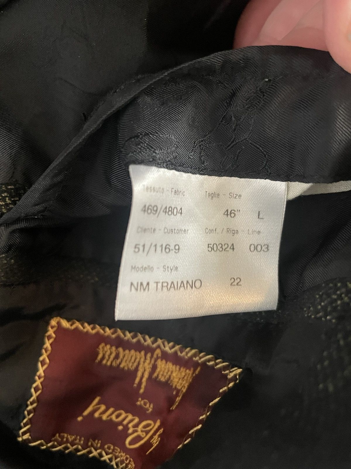 Brioni Cashmere & Silk Traiano Hopsack Jacket Size 46L - 8 Thumbnail