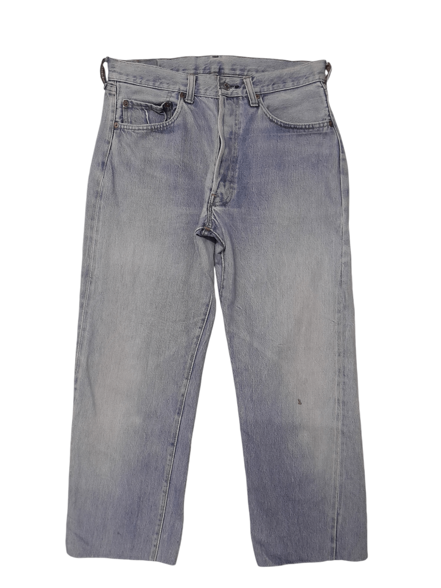 Levi's 80s Levis 501 Denim 524 Selvedge Denim (S 284) Waist 30 Size US 30 / EU 46 - 1 Thumbnail