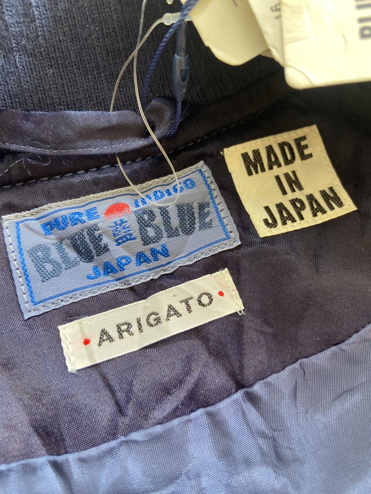 Blue Blue Japan (NWT) 2000s Blue Blue Japan - Sukajan Silk Bomber Jacket Size US M / EU 48-50 / 2 - 10 Thumbnail