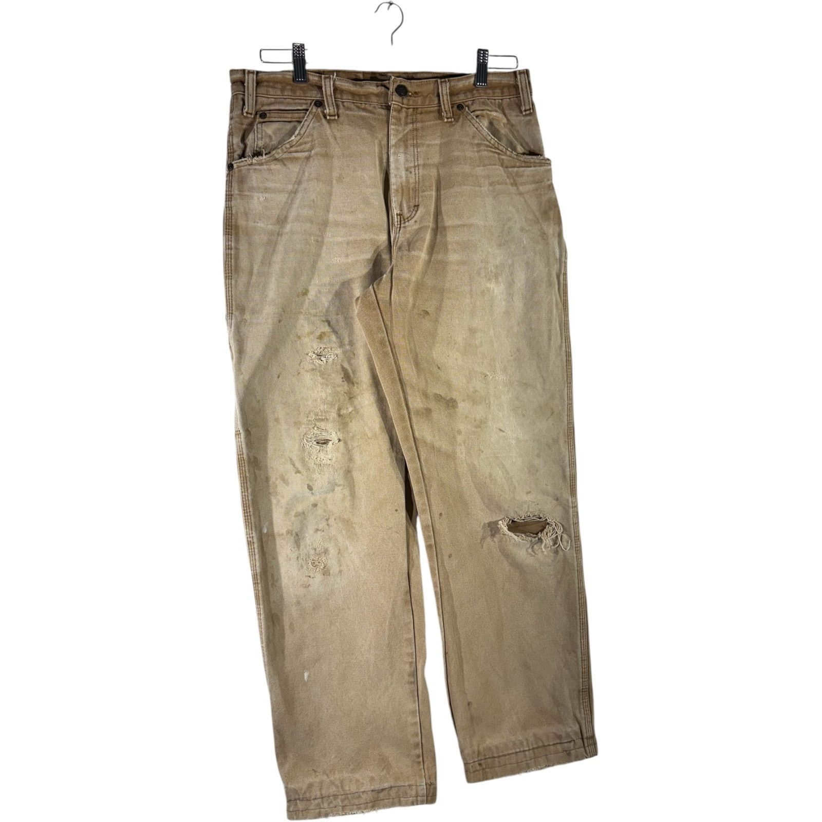 Dickies Vintage Dickies Straight Leg Carpenter Pants 34x32 Size US 34 / EU 50 - 4 Thumbnail