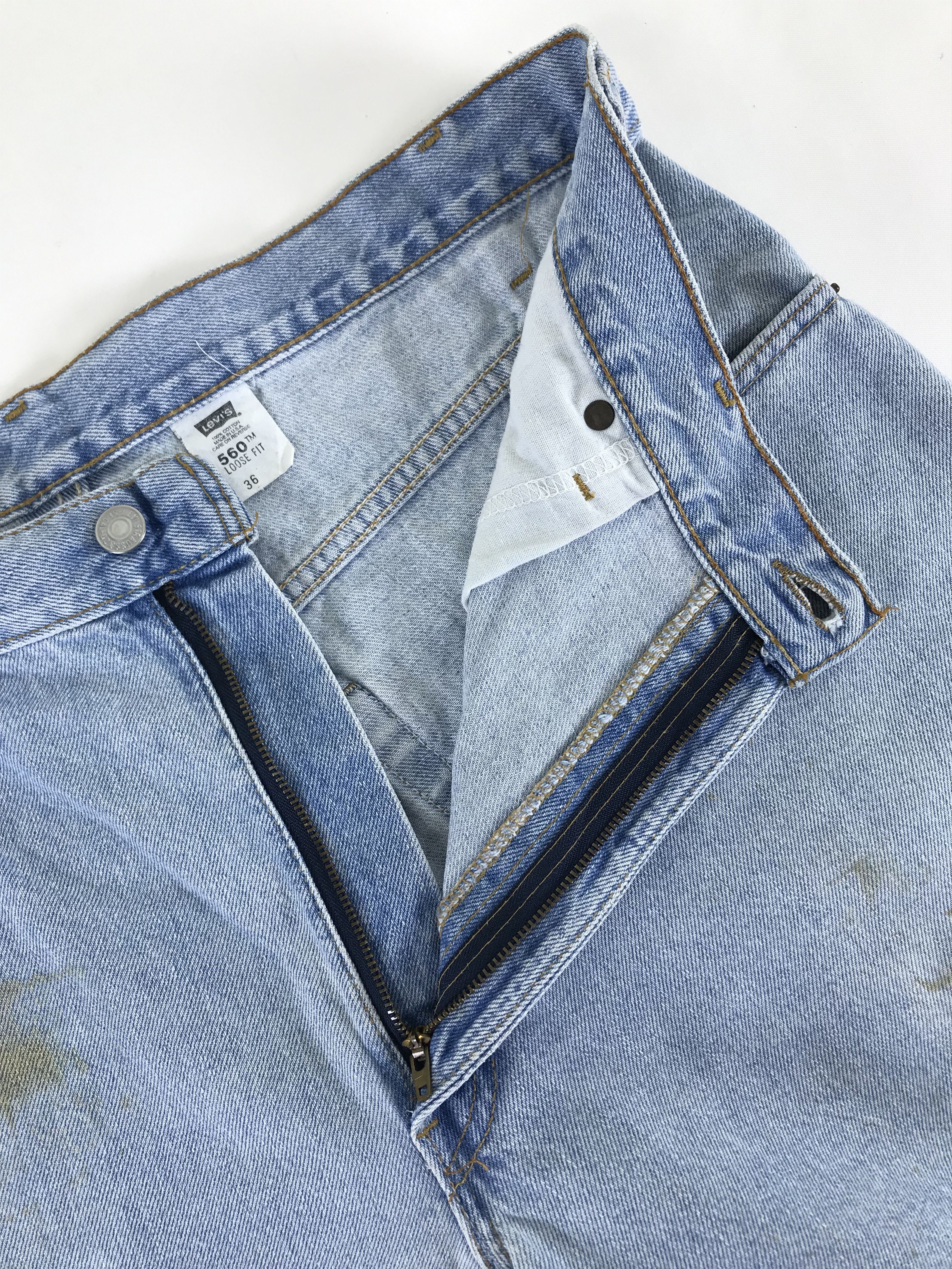 Levi's Vintage Levi's 560 Loose Fit Short Jeans Size US 36 / EU 52 - 3 Thumbnail