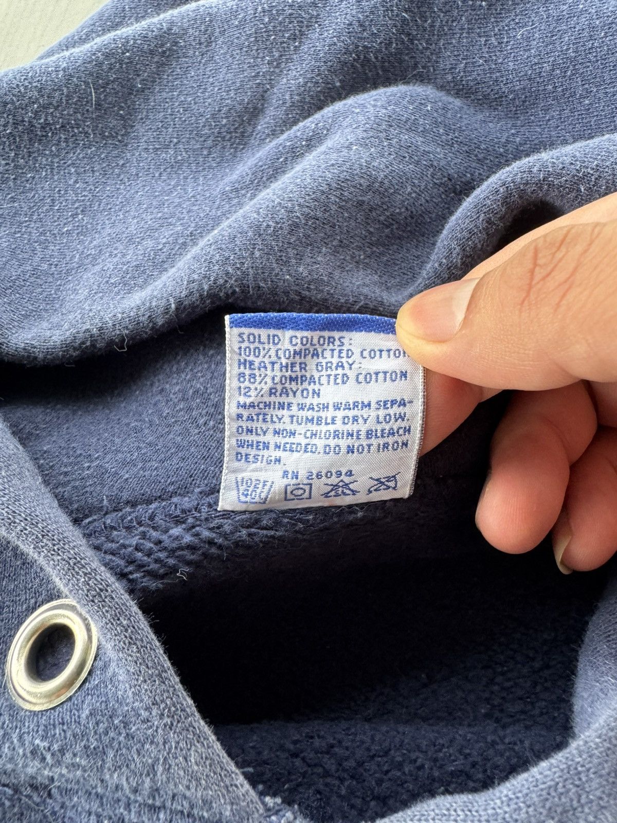 Champion × Vintage 90s CHAMPION HOODIE Size US L / EU 52-54 / 3 - 6 Thumbnail
