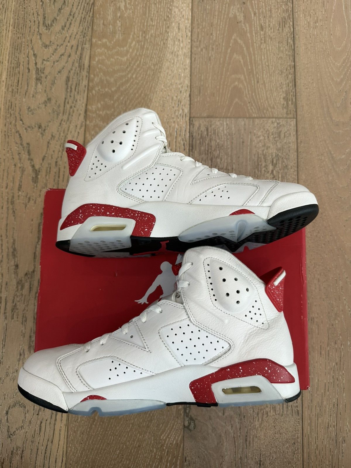 Jordan Brand Jordan 6 Retro Red Oreo Size US 10.5 / EU 43-44 - 5 Thumbnail