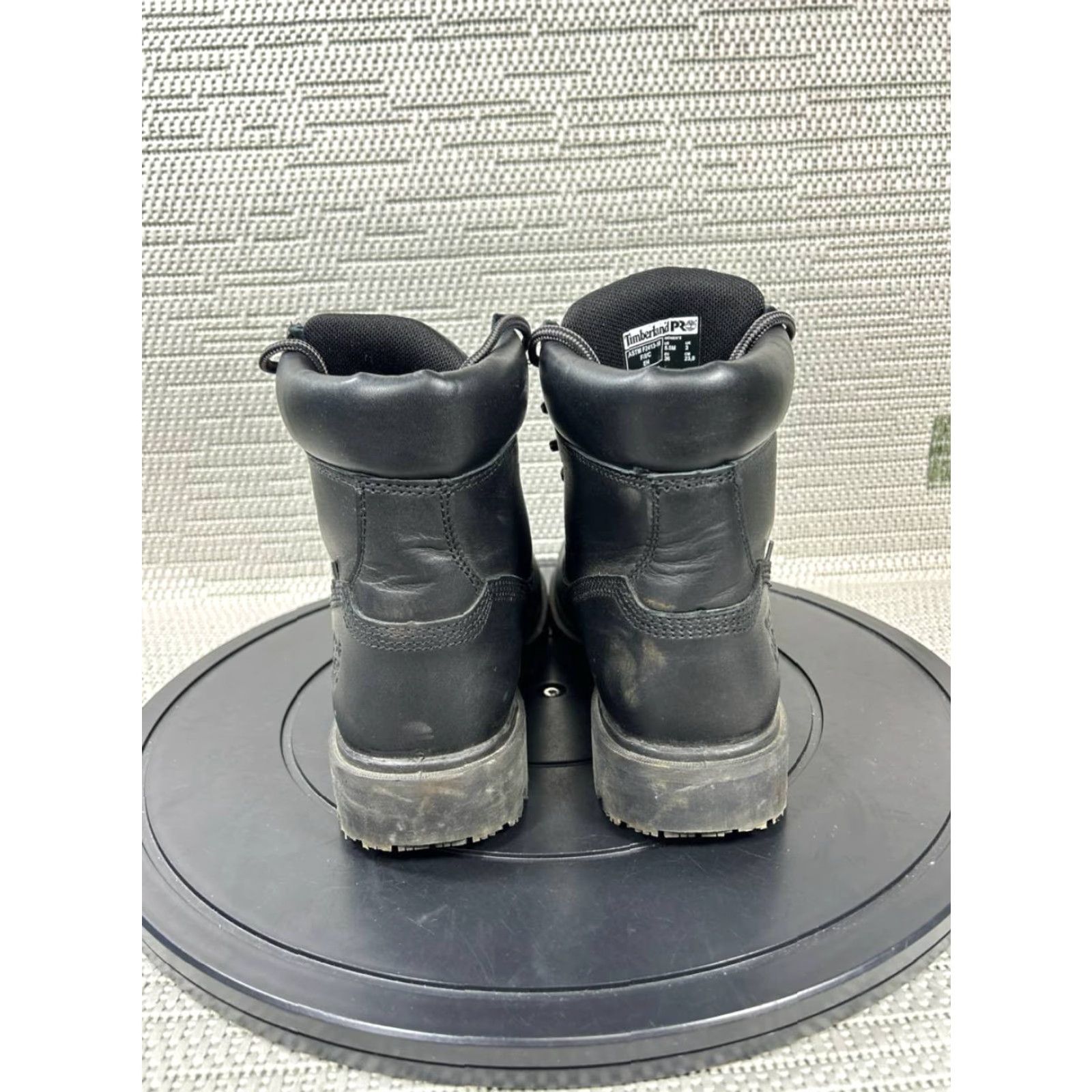 Timberland Timberland PRO Boot Womens Size 5.5 M Direct Attach Steel Toe Work Black Leather Shoes Size US 6 / IT 36 - 6 Thumbnail