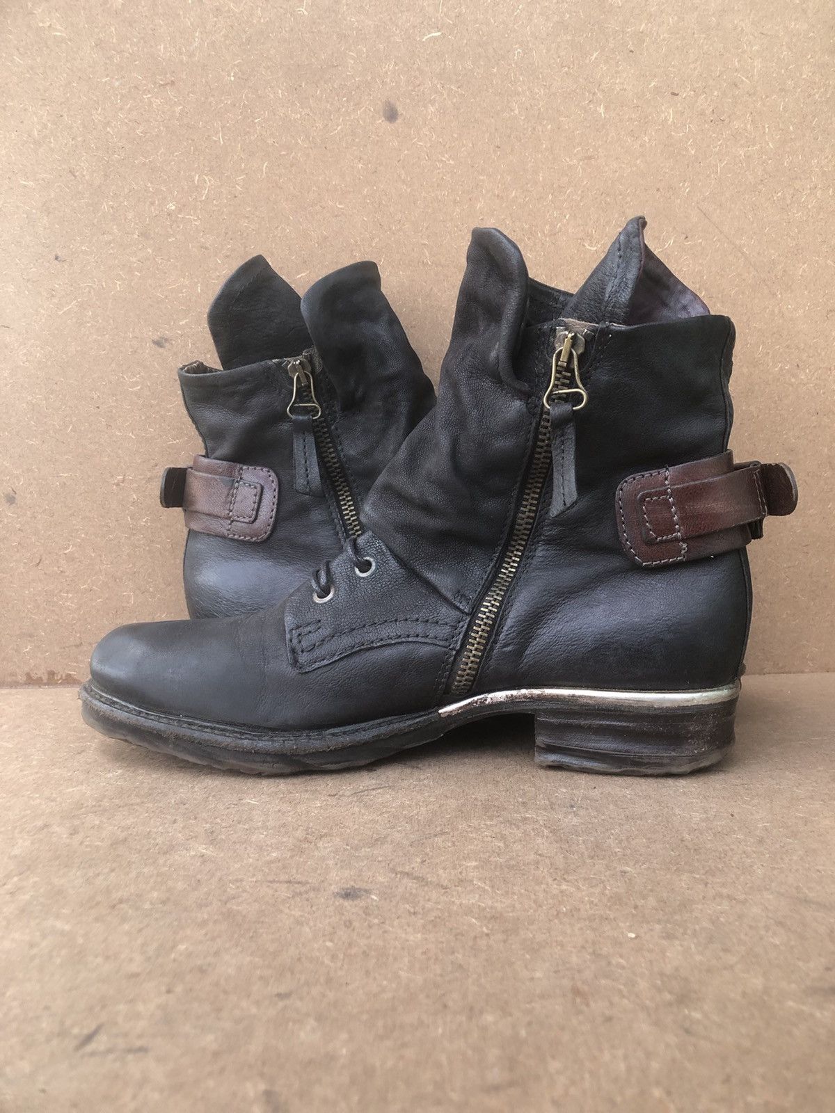 A.S.98 A.S 98 Black Calfskin Leather Women’s Boots Size 39 Size US 8.5 / IT 38.5 - 6 Thumbnail