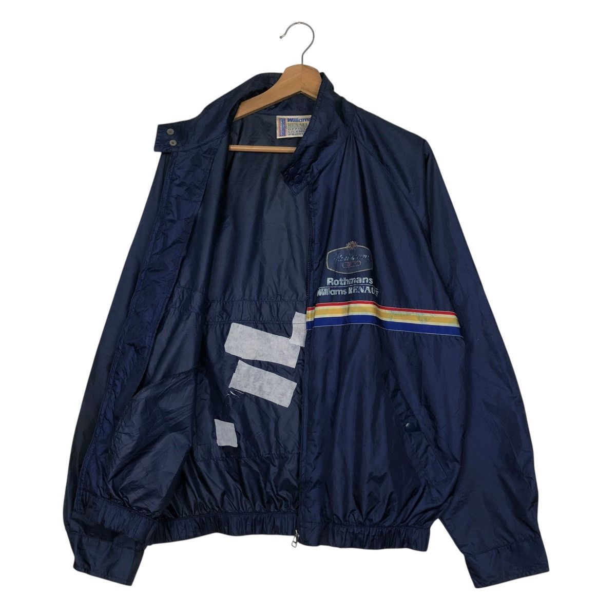 Vintage 🔥VINTAGE 80’s ROTHMANS WILLIAMS RENAULT BOMBER JACKET Size US M / EU 48-50 / 2 - 12 Thumbnail