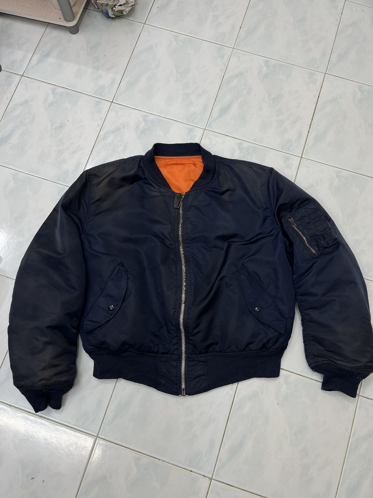 Alpha Industries 🔥🔥🔥STEALS ALPHA INDUSTRIES MA 1 JACKET Size US XL / EU 56 / 4 - 12 Thumbnail