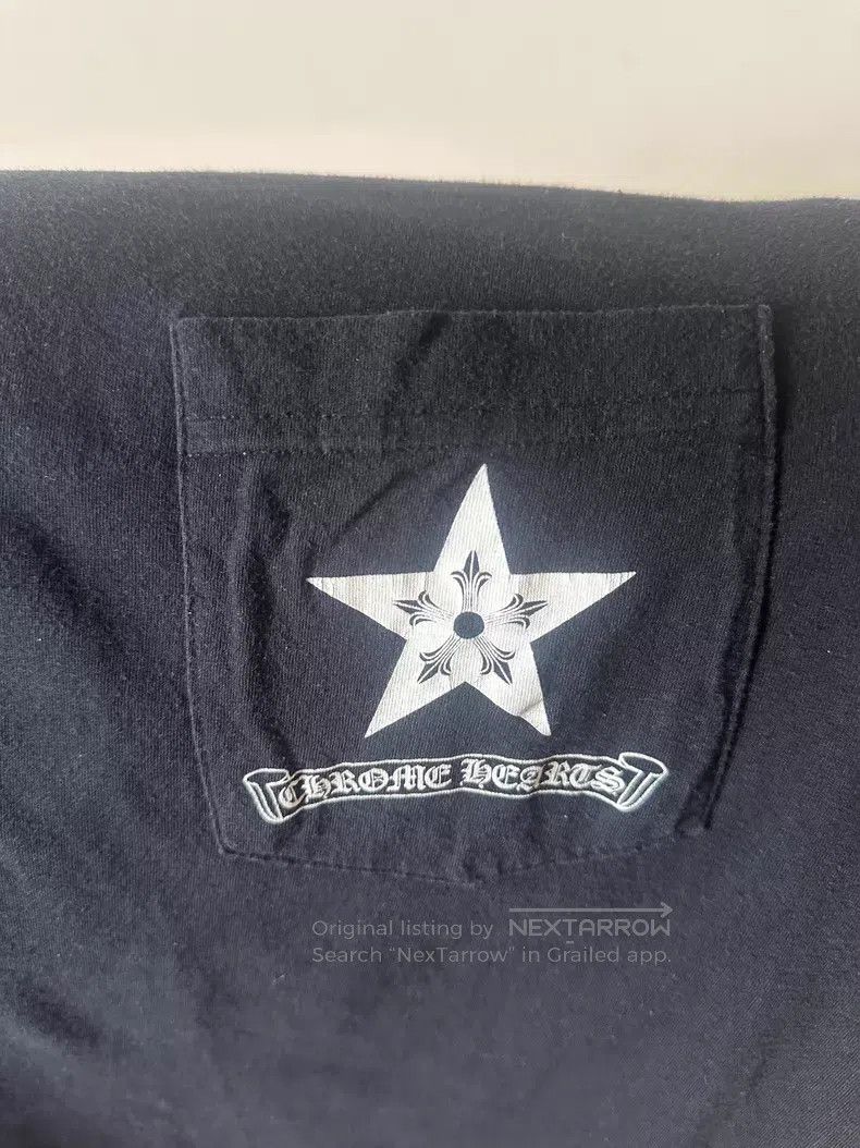 Chrome Hearts CHROME HEARTS Size M Five-star long T-shirt Size US M / EU 48-50 / 2 - 2 Thumbnail