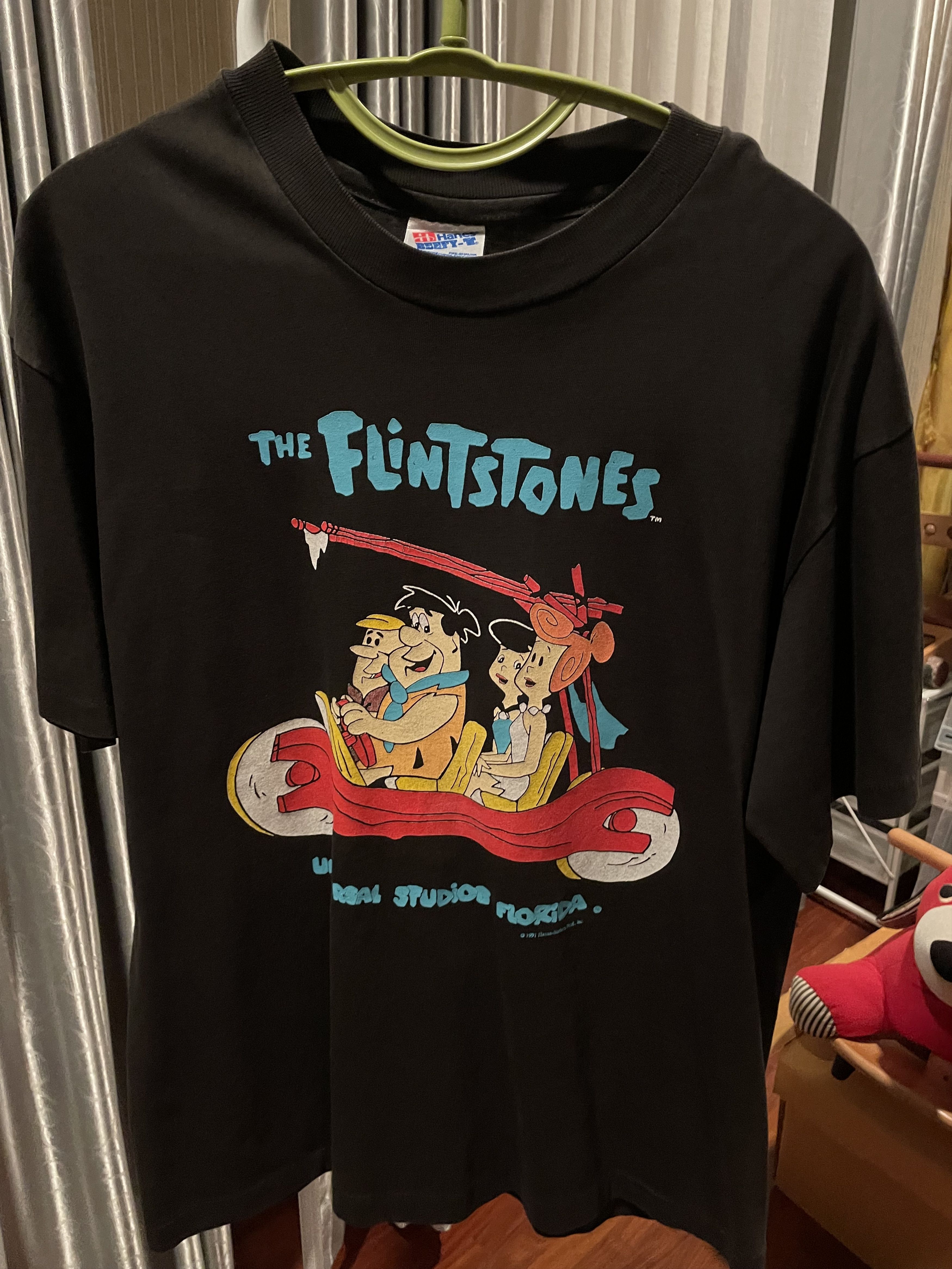 Vintage The Flint Stones 90's T Shirt Size US M / EU 48-50 / 2 - 1 Thumbnail