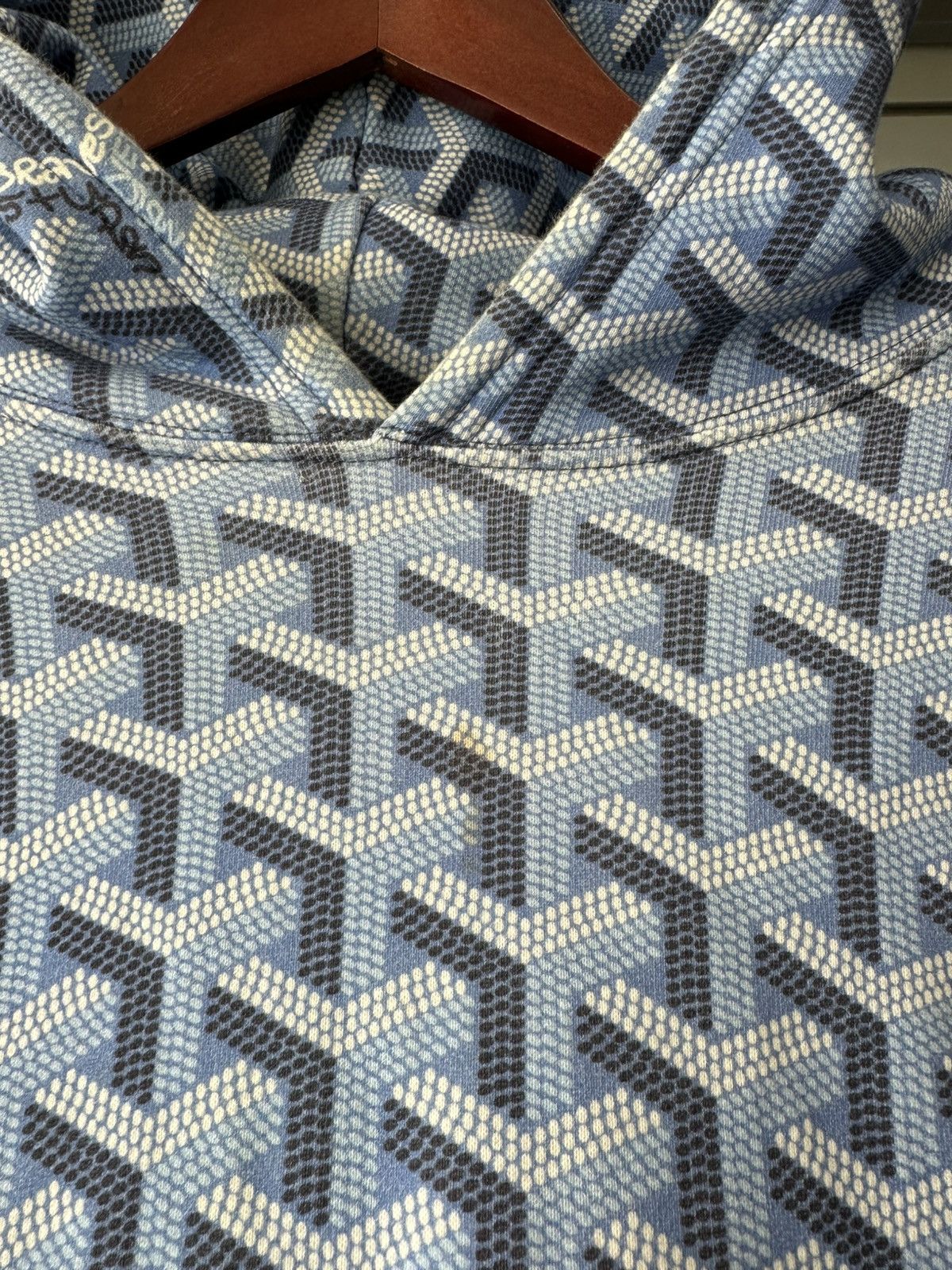 Bravest Studios BRAVEST STUDIOS GOYARD MONOGRAM PRINT HOODIE Size US L / EU 52-54 / 3 - 4 Thumbnail