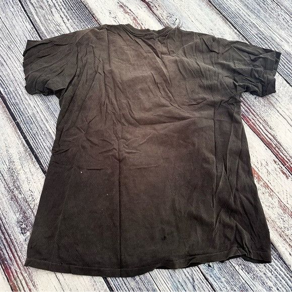 Vintage Vintage 1992 Black Super Bowl Graphic Distressed Tee Size US XL / EU 56 / 4 - 9 Thumbnail