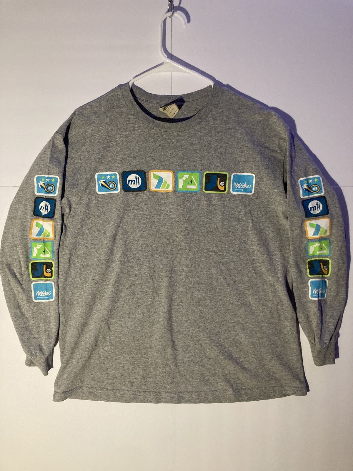 Mossimo × Vintage Vintage mossimo gray skate long sleeve Size US M / EU 48-50 / 2 - 1 Thumbnail